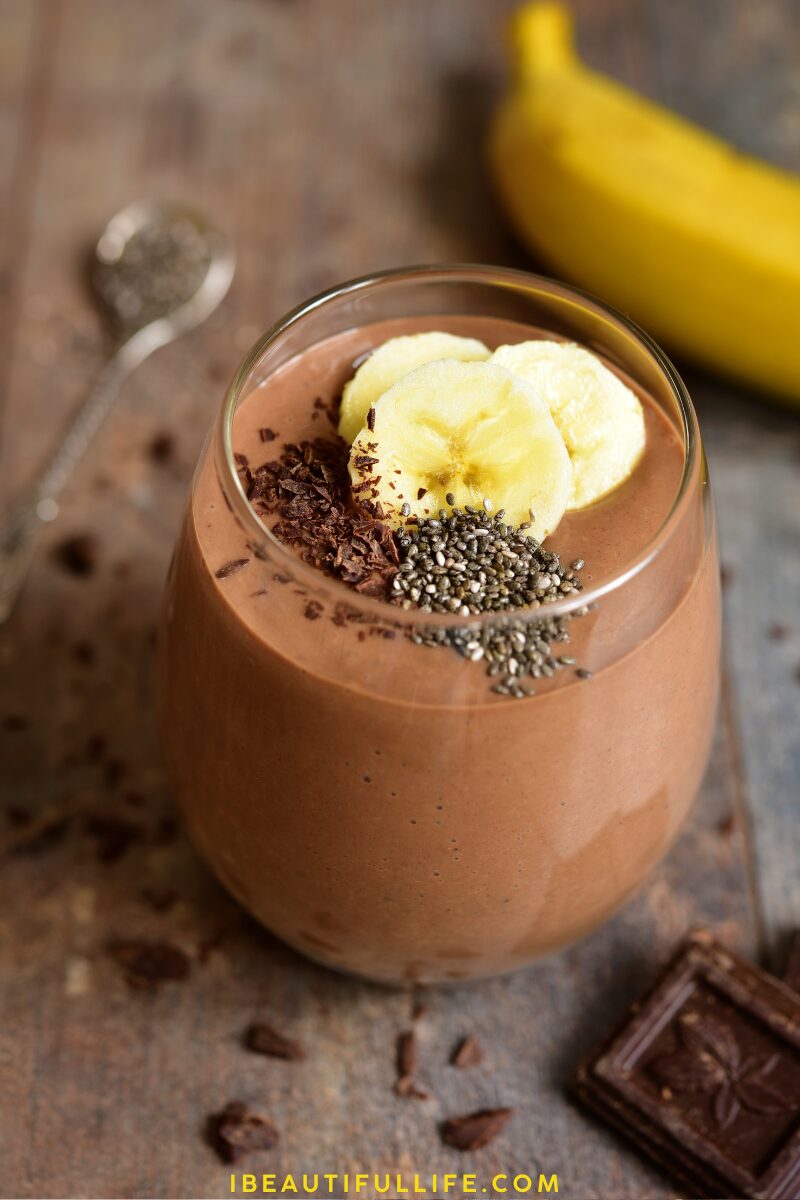 Chocolate and Banana Smoothie Recipe