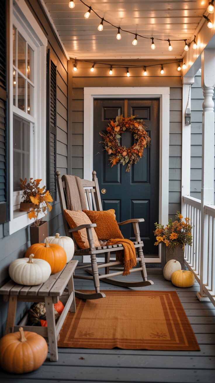 Fall Porch Home Decor
