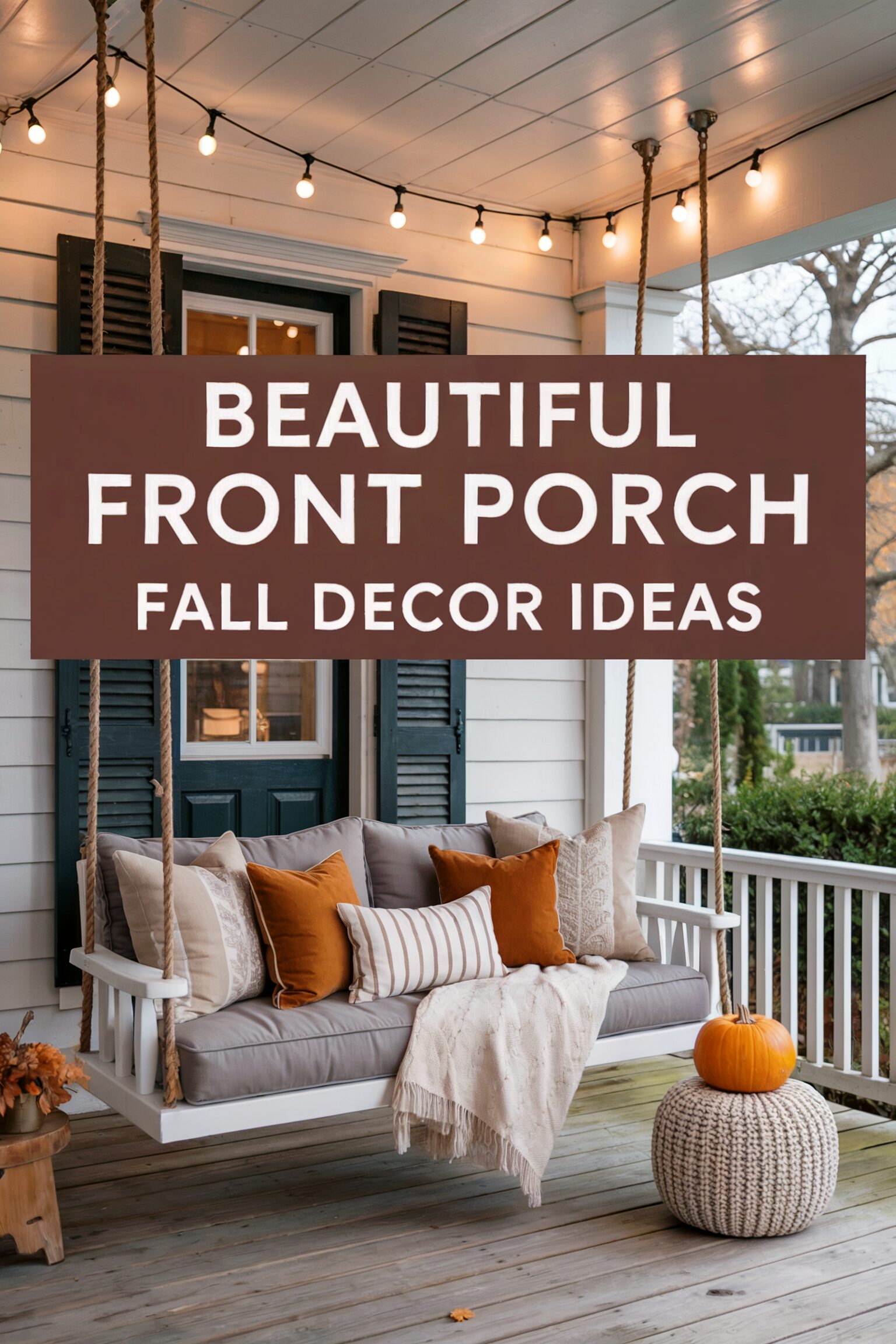 Fall Front Porch Ideas