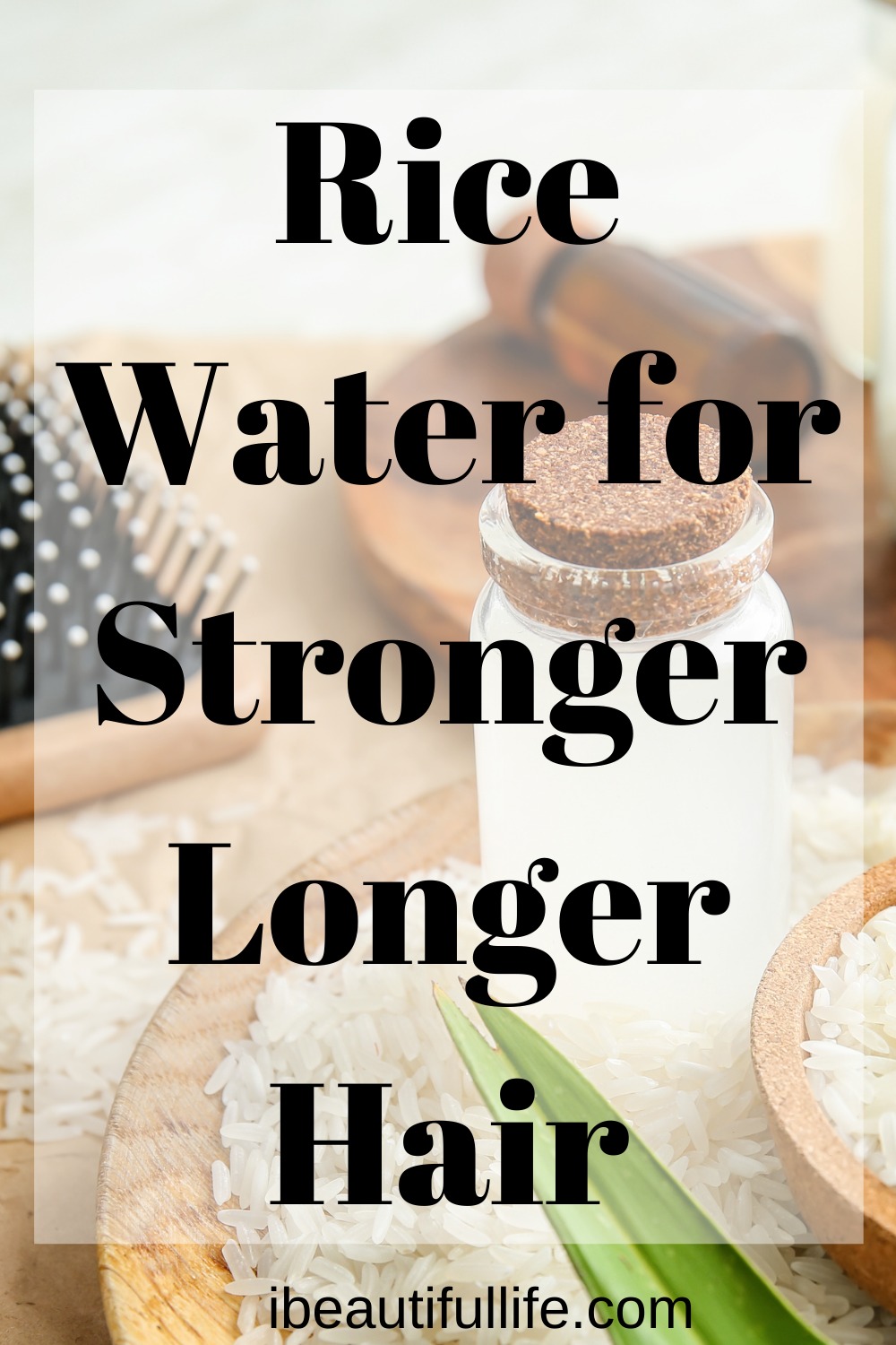 Rice water for hair growth
