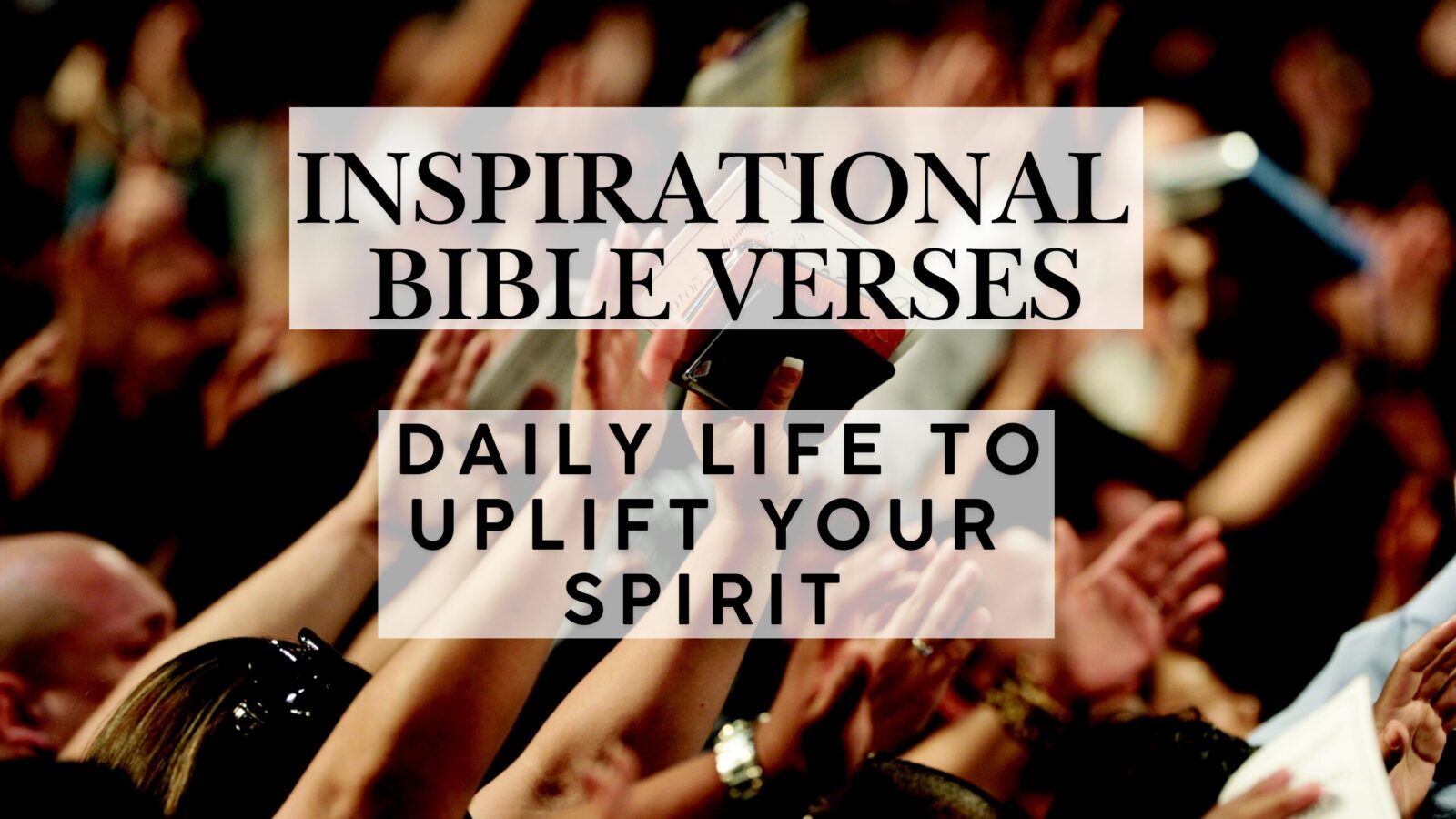 Encouraging Bible Verses