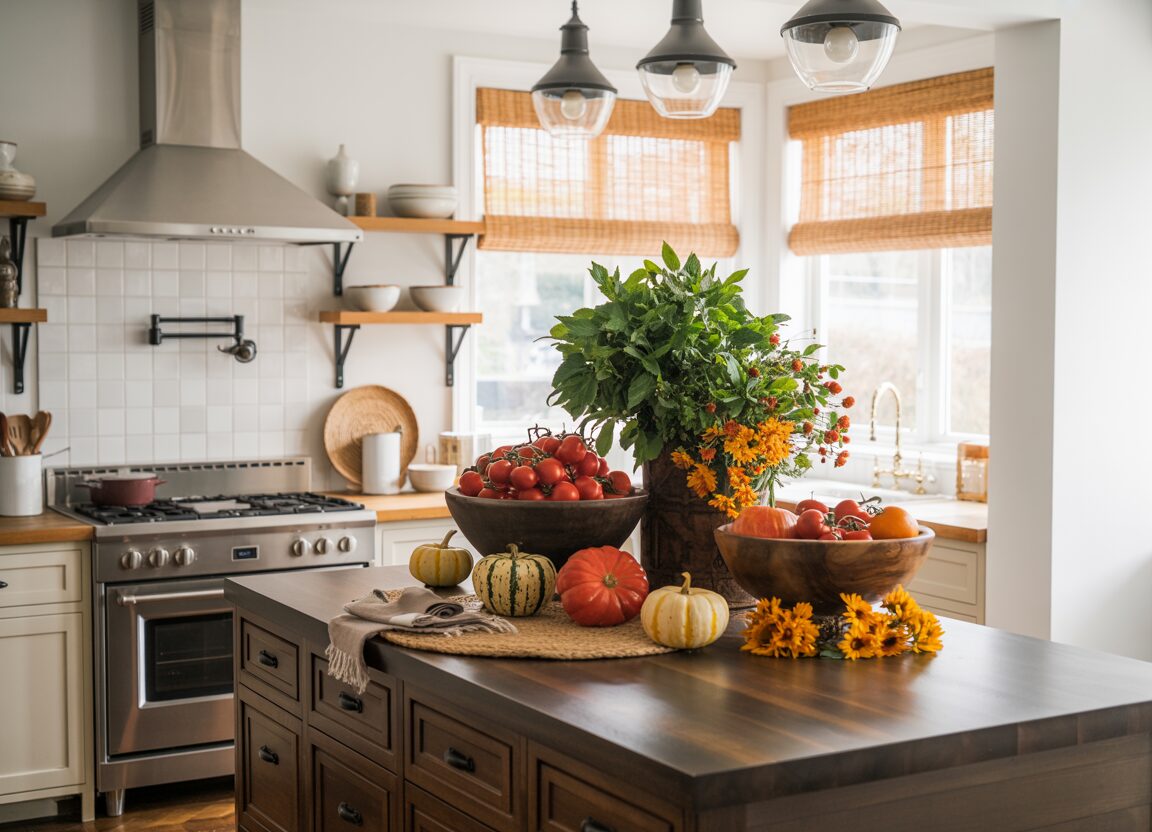 Fall Home Kitchen Decor