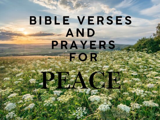 10 Bible Verses for Prayers and Peace