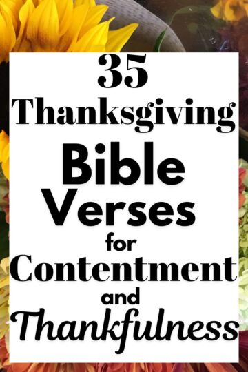 Thanksgiving Bible Verses for Thankfulness 