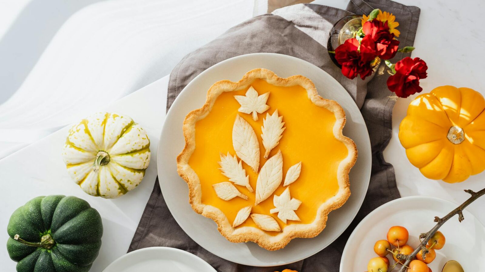 delectable baked pumpkin pie