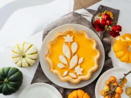 delectable baked pumpkin pie