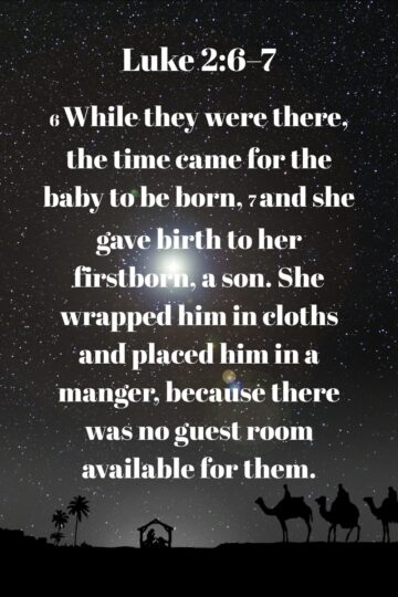 30 Bible Verses to Celebrate the birth of Christmas
