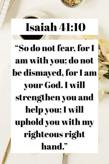 Bible Verses for Strength and Comfort.