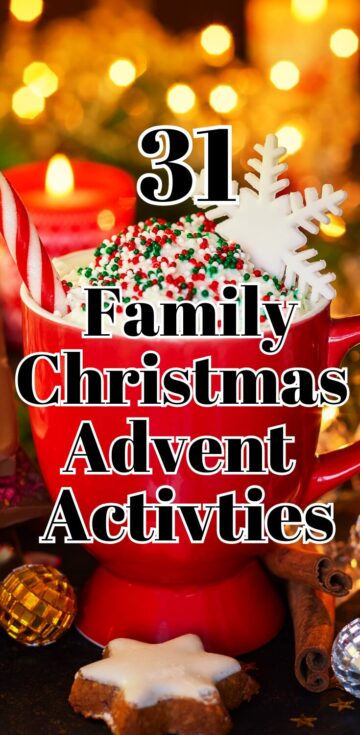 31 Family Christmas Advent Activities 