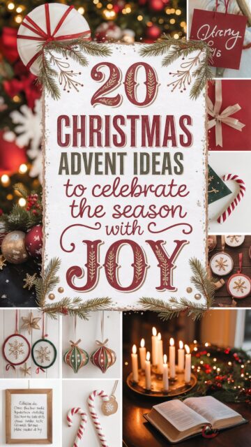 20 Christmas Advent Ideas 