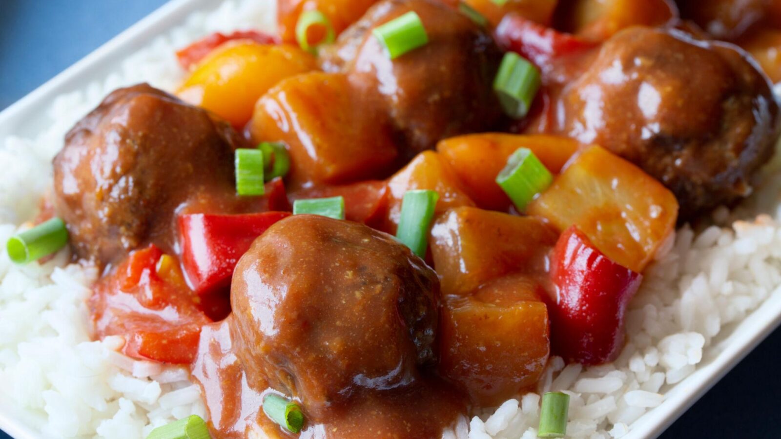 Slow Cooker Pineapple Brown Sugar Meatballs